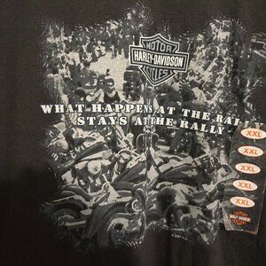 Harley Davidson XXL Rally T shirt  Vintage